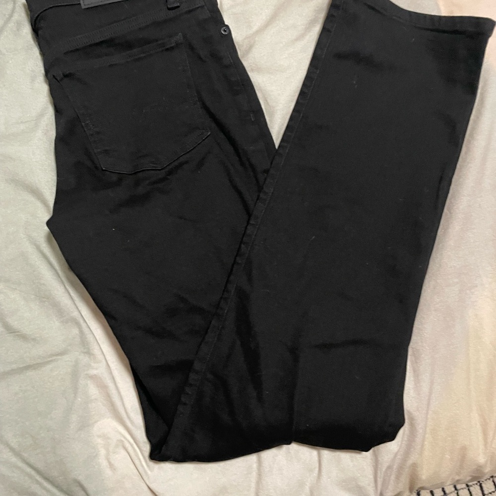 Classic Black Women's Jeans, straight leg (tall)